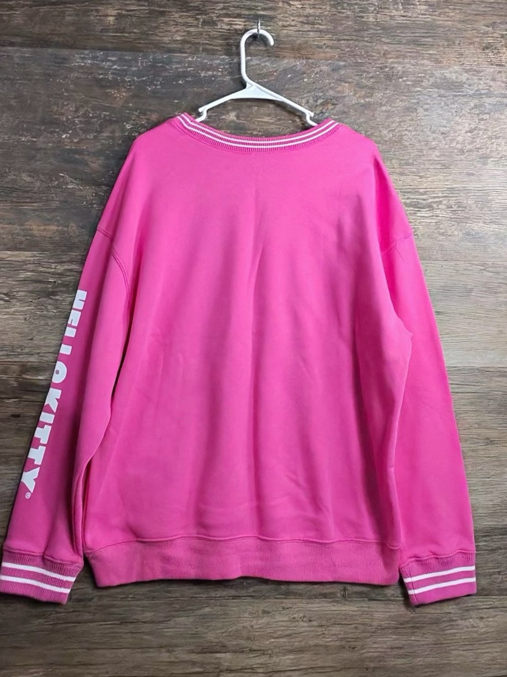 Hello Kitty Pink Rainbow Character Sweatshirt - Picture 9 of 9